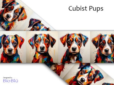 Cubist Pups #15