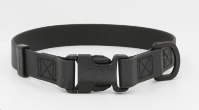 Lone-Blü: Solid Color 1" Standard BioThane® Dog Collar